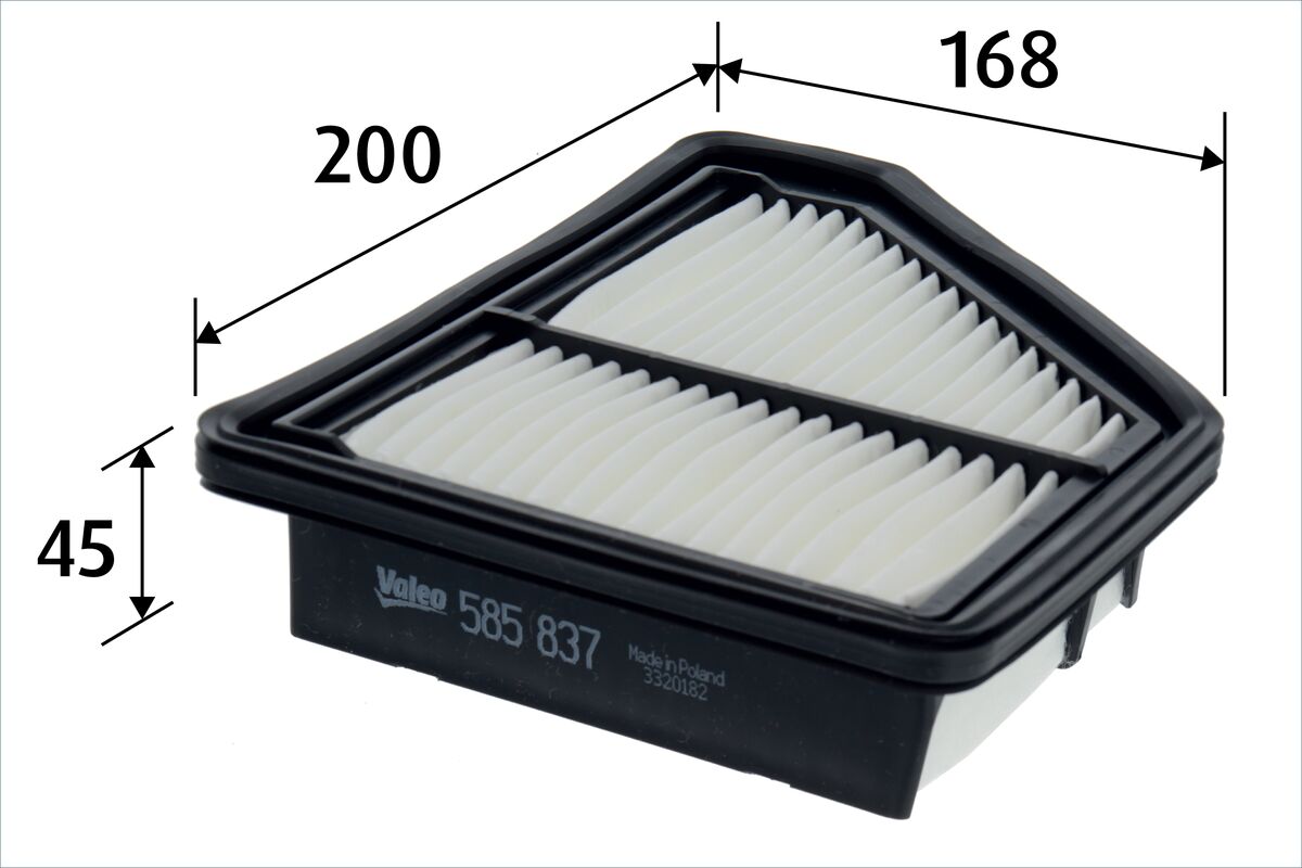 VALEO 585837 Air Filter for...